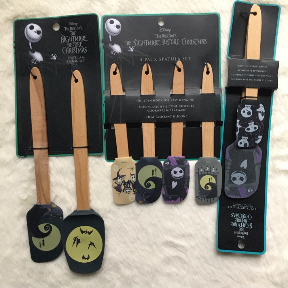 NWT Disney The Nightmare Bef Christmas Spatula bundle set